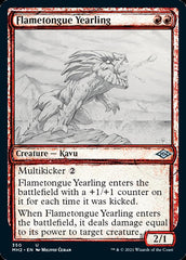 Flametongue Yearling (Sketch) [Modern Horizons 2] | Mindsight Gaming