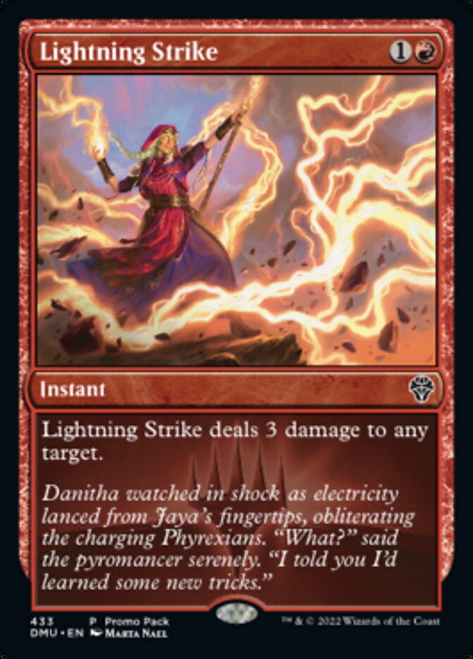 Lightning Strike (Promo Pack) [Dominaria United Promos] | Mindsight Gaming