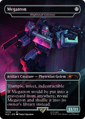 Blightsteel Colossus - Megatron (Borderless) [Secret Lair Drop Series] | Mindsight Gaming