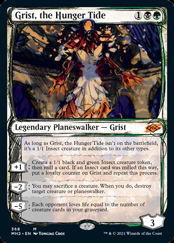 Grist, the Hunger Tide (Sketch) [Modern Horizons 2] | Mindsight Gaming