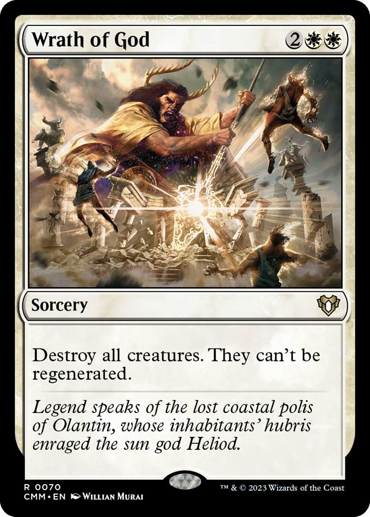 Wrath of God [Commander Masters] | Mindsight Gaming