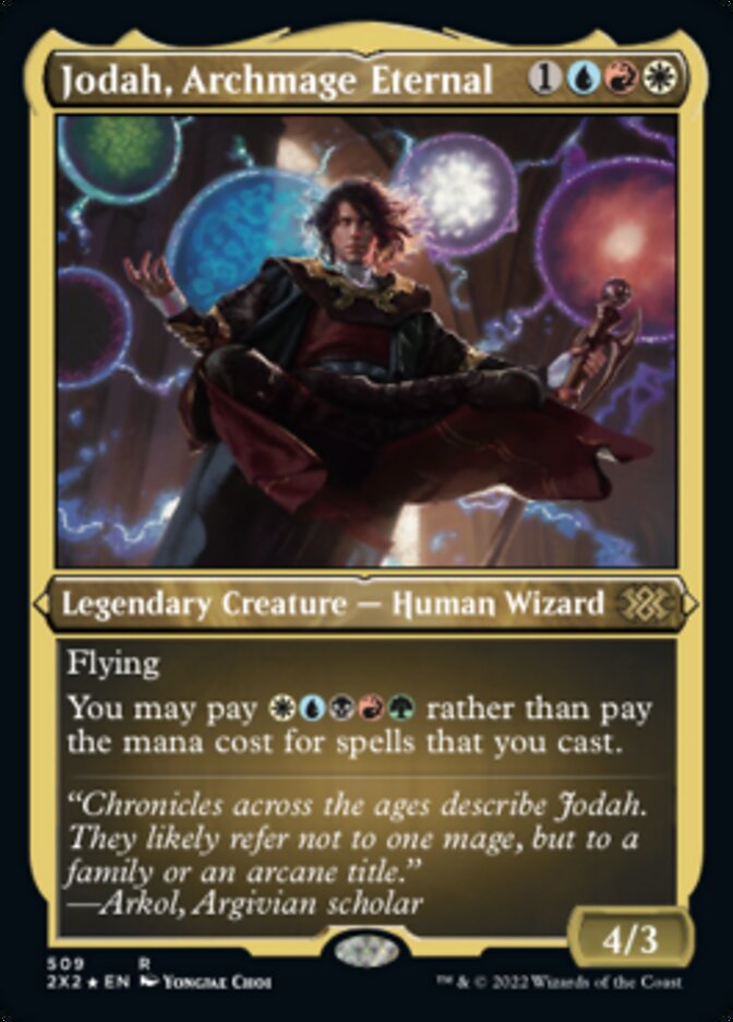 Jodah, Archmage Eternal (Foil Etched) [Double Masters 2022] | Mindsight Gaming