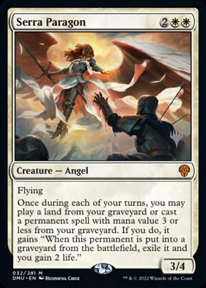 Serra Paragon (Promo Pack) [Dominaria United Promos] | Mindsight Gaming