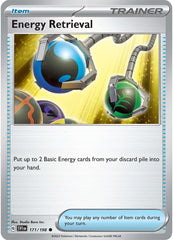 Energy Retrieval (171/198) [Scarlet & Violet: Base Set] | Mindsight Gaming