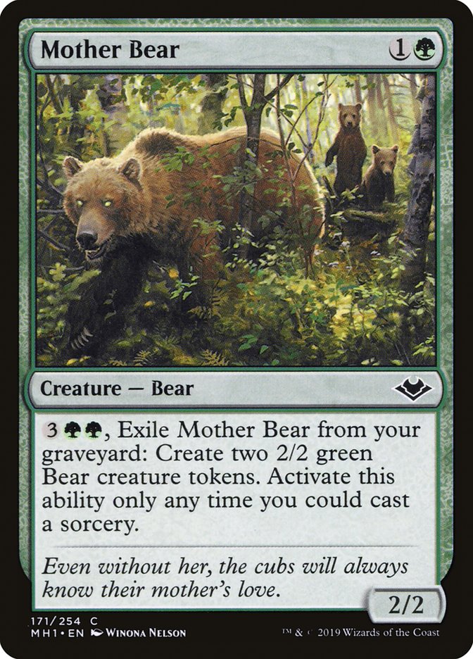 Mother Bear [Modern Horizons] | Mindsight Gaming