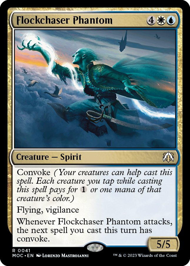 Flockchaser Phantom [March of the Machine Commander] | Mindsight Gaming