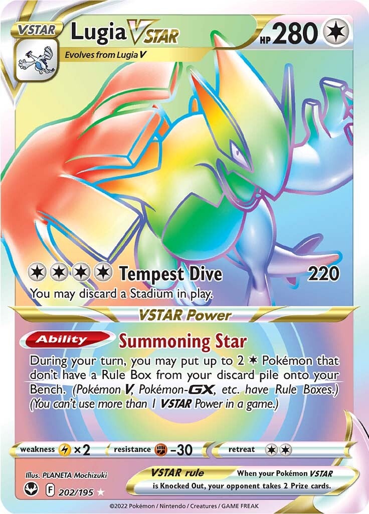 Lugia VSTAR (202/195) [Sword & Shield: Silver Tempest] | Mindsight Gaming