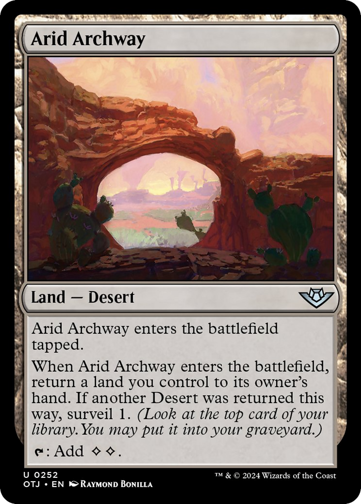 Arid Archway [Outlaws of Thunder Junction] | Mindsight Gaming