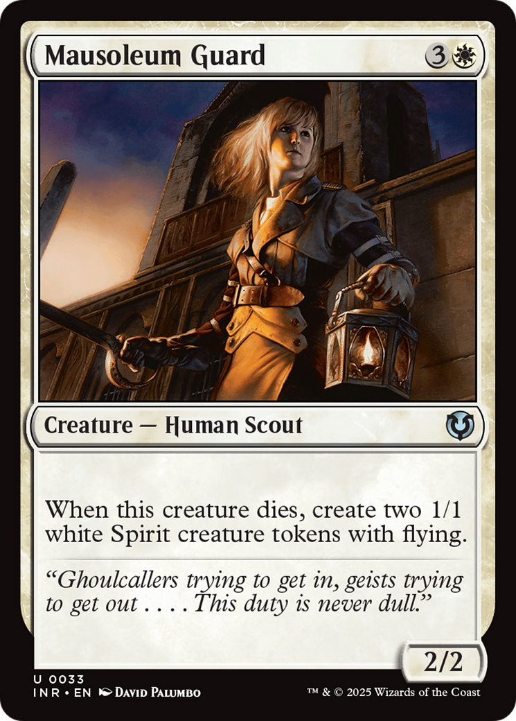 Mausoleum Guard [Innistrad Remastered] | Mindsight Gaming