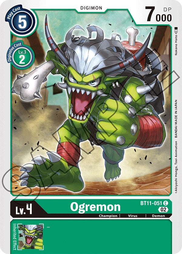 Ogremon [BT11-051] [Dimensional Phase] | Mindsight Gaming