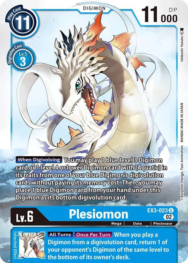 Plesiomon [EX3-023] [Draconic Roar] | Mindsight Gaming