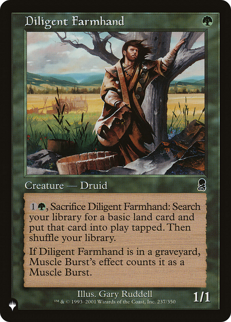 Diligent Farmhand [The List] | Mindsight Gaming