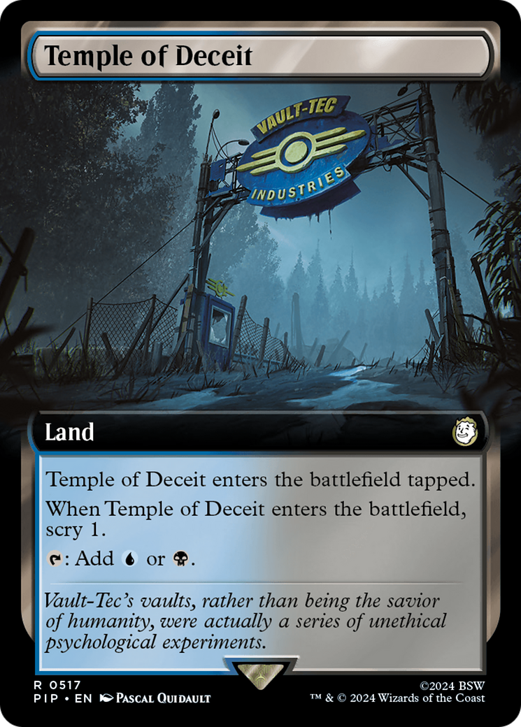 Temple of Deceit (Extended Art) [Fallout] | Mindsight Gaming