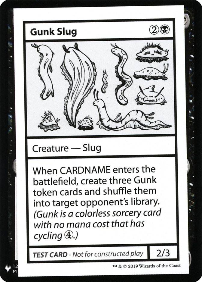 Gunk Slug [Mystery Booster Playtest Cards] | Mindsight Gaming