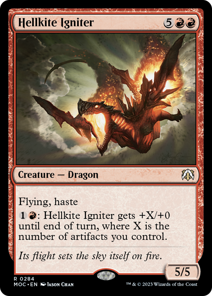 Hellkite Igniter [March of the Machine Commander] | Mindsight Gaming