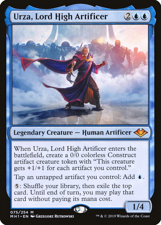 Urza, Lord High Artificer [Modern Horizons] | Mindsight Gaming