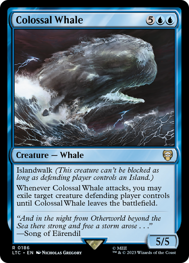 Colossal Whale [The Lord of the Rings: Tales of Middle-Earth Commander] | Mindsight Gaming