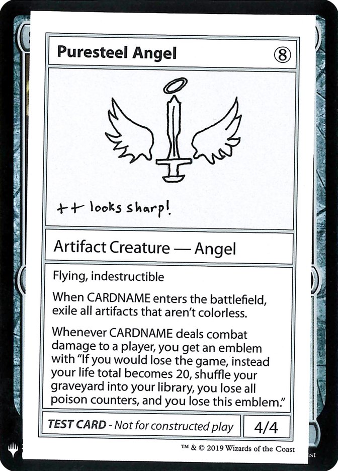 Puresteel Angel [Mystery Booster Playtest Cards] | Mindsight Gaming