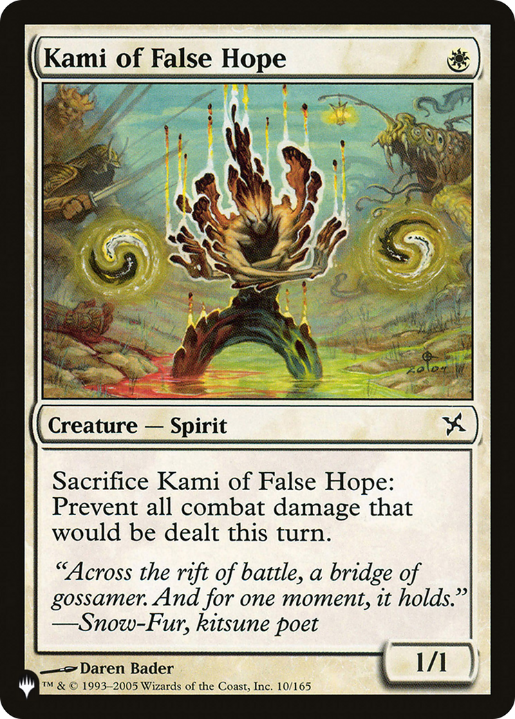 Kami of False Hope [The List] | Mindsight Gaming