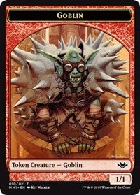 Goblin (010) // Bear (011) Double-Sided Token [Modern Horizons Tokens] | Mindsight Gaming