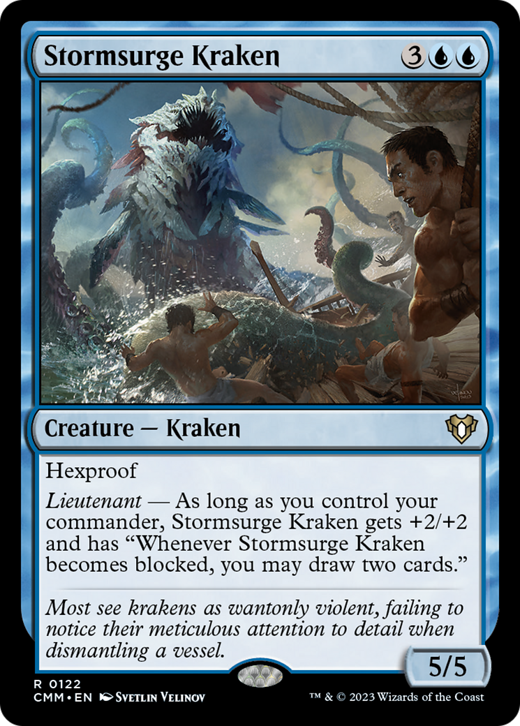 Stormsurge Kraken [Commander Masters] | Mindsight Gaming