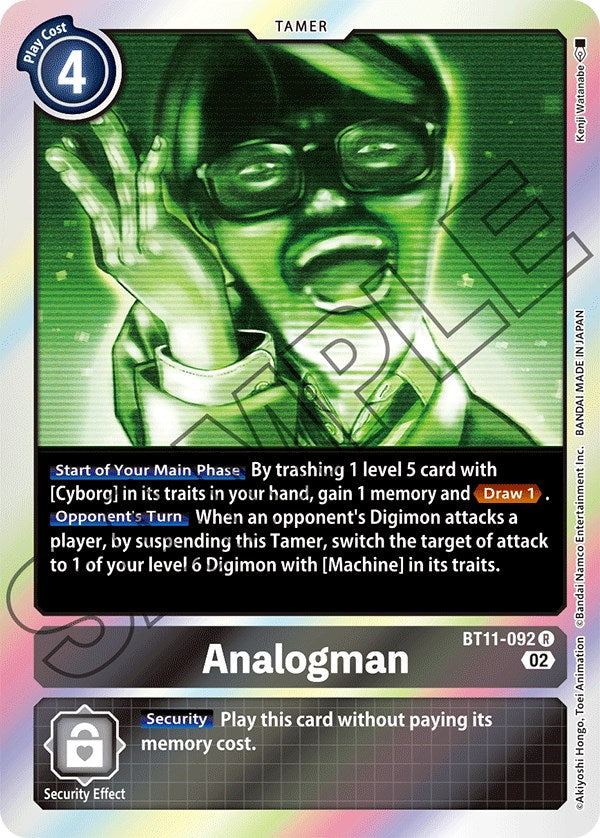 Analogman [BT11-092] [Dimensional Phase] | Mindsight Gaming