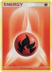 Fire Energy (2007 Unnumbered D P Style) [League & Championship Cards] | Mindsight Gaming