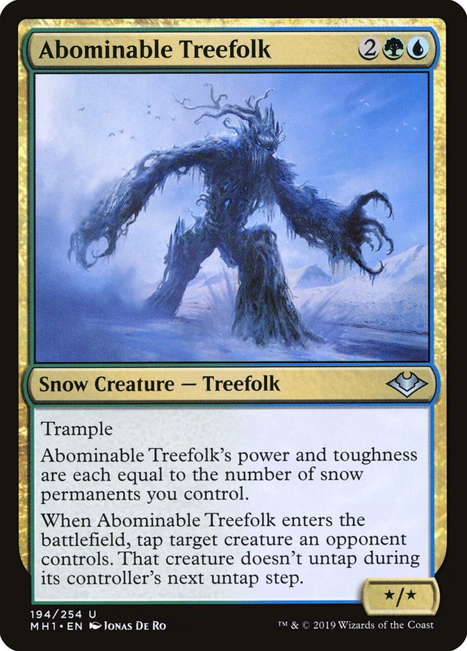 Abominable Treefolk [Modern Horizons] | Mindsight Gaming