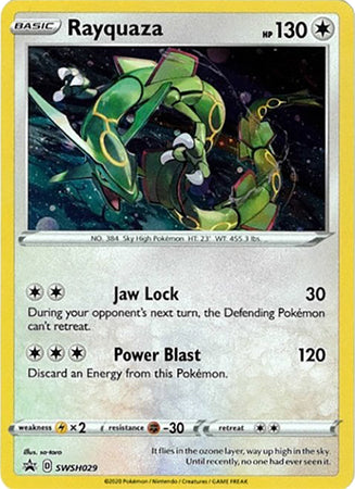 Rayquaza (SWSH029) [Sword & Shield: Black Star Promos] | Mindsight Gaming