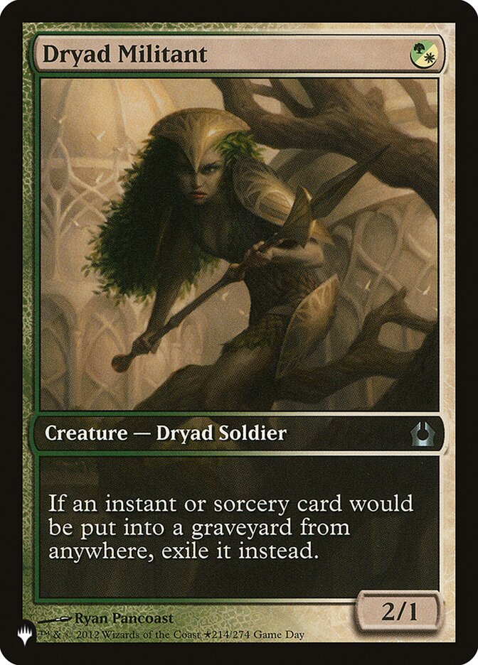 Dryad Militant [The List] | Mindsight Gaming