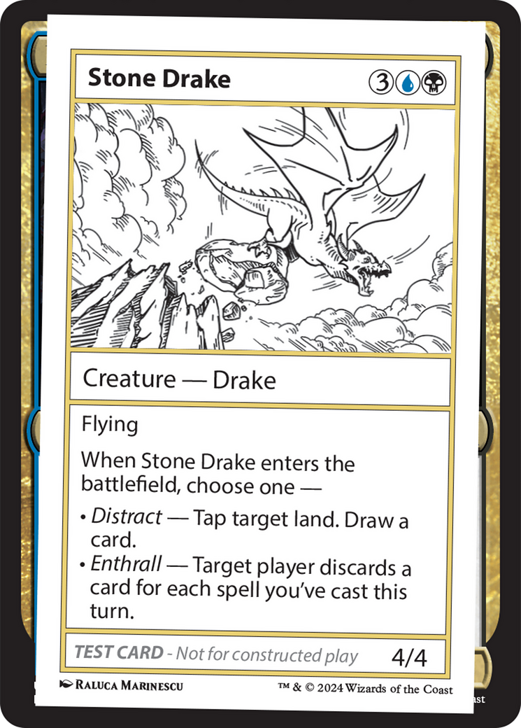 Stone Drake [Mystery Booster 2 Playtest Cards] | Mindsight Gaming