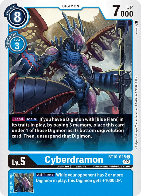 Cyberdramon [BT10-025] [Xros Encounter] | Mindsight Gaming