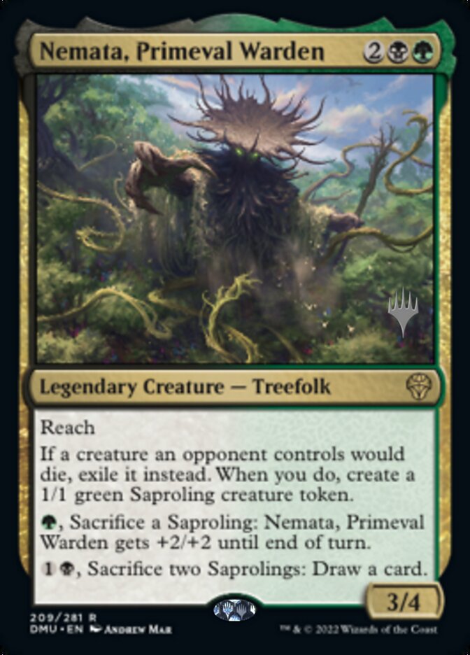 Nemata, Primeval Warden (Promo Pack) [Dominaria United Promos] | Mindsight Gaming