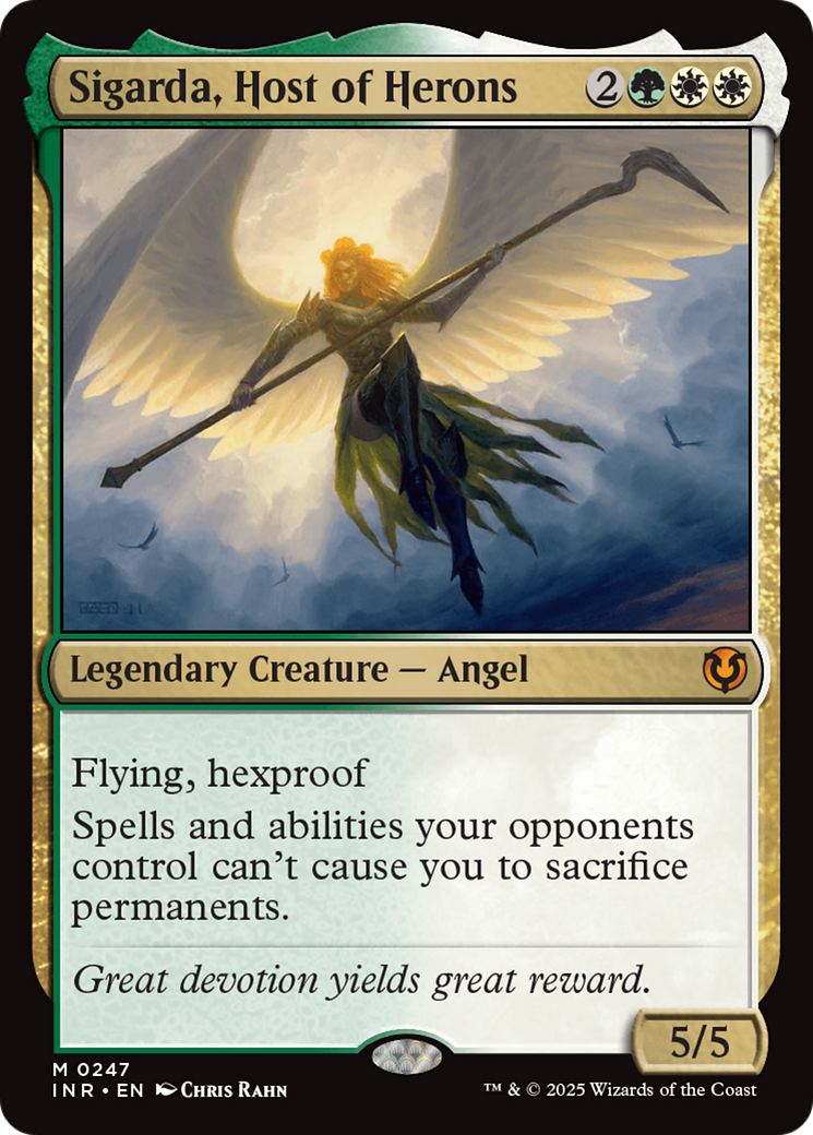 Sigarda, Host of Herons (Retro Frame) [Innistrad Remastered] | Mindsight Gaming