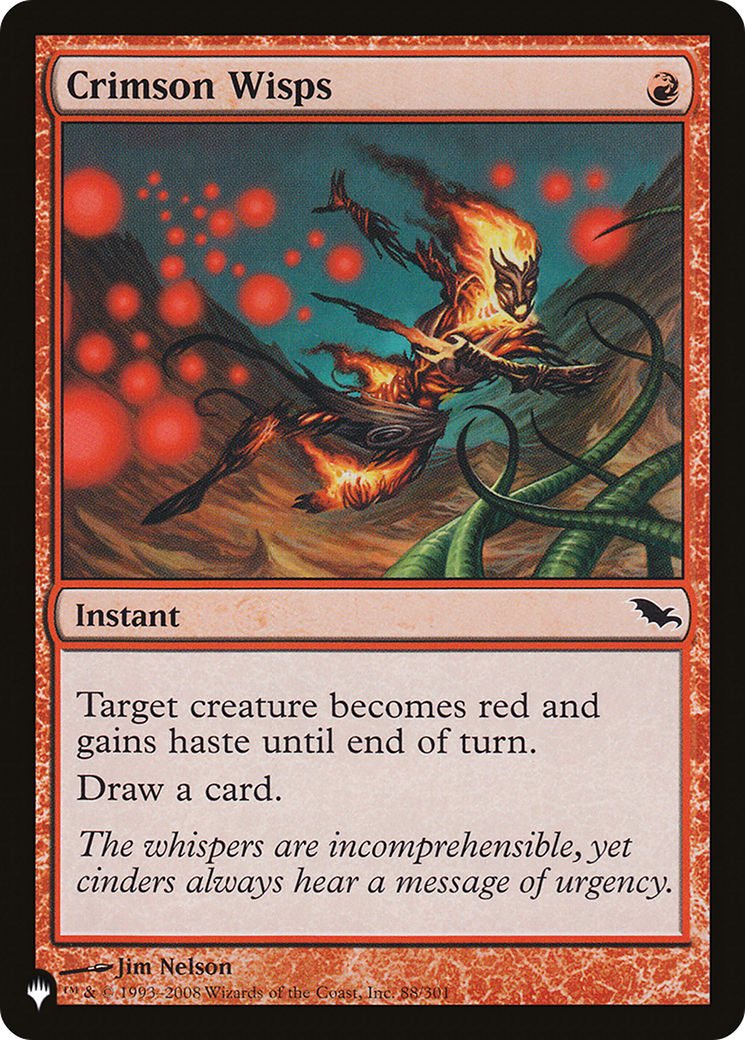 Crimson Wisps [The List Reprints] | Mindsight Gaming