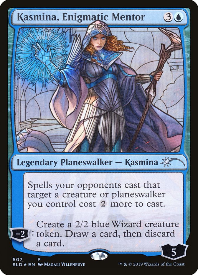 Kasmina, Enigmatic Mentor (Stained Glass) [Secret Lair Drop Promos] | Mindsight Gaming