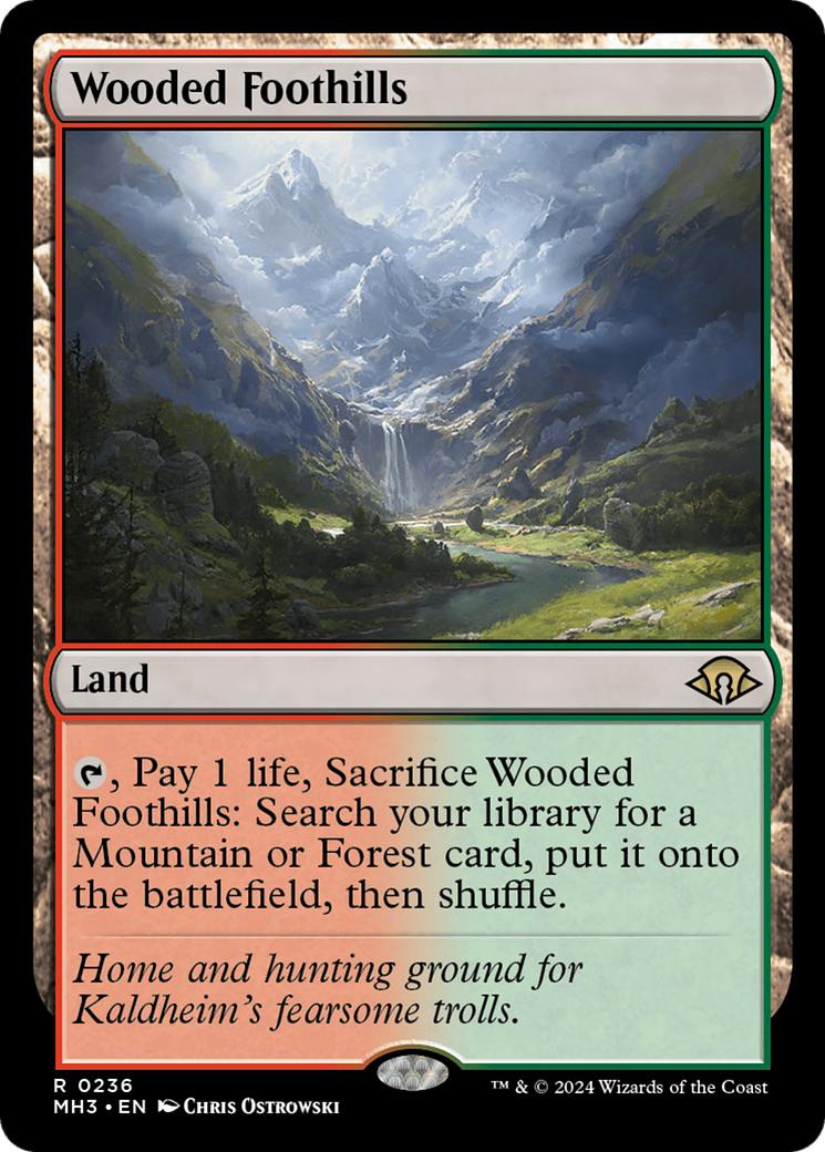 Wooded Foothills [Modern Horizons 3] | Mindsight Gaming