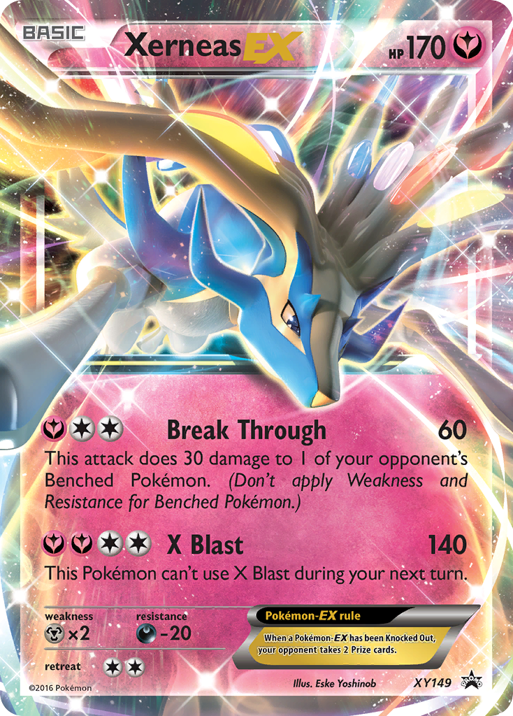 Xerneas EX (XY149) [XY: Black Star Promos] | Mindsight Gaming