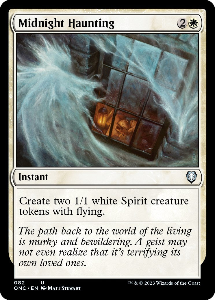 Midnight Haunting [Phyrexia: All Will Be One Commander] | Mindsight Gaming