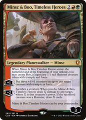 Minsc & Boo, Timeless Heroes (Promo Pack) [The Lost Caverns of Ixalan Promos] | Mindsight Gaming