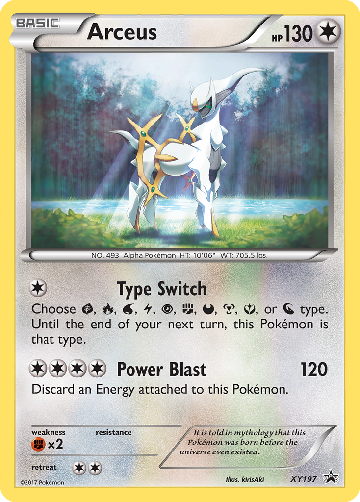 Arceus (XY197) [XY: Black Star Promos] | Mindsight Gaming