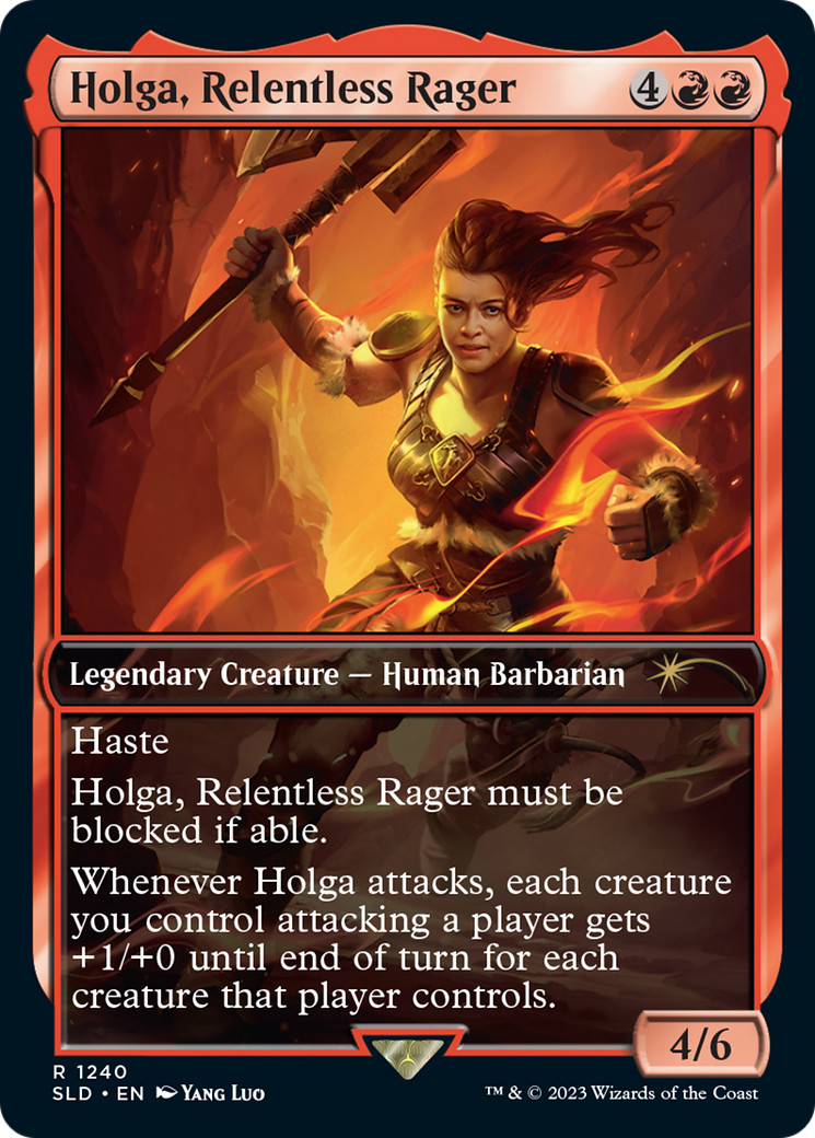 Holga, Relentless Rager [Secret Lair Drop Series] | Mindsight Gaming