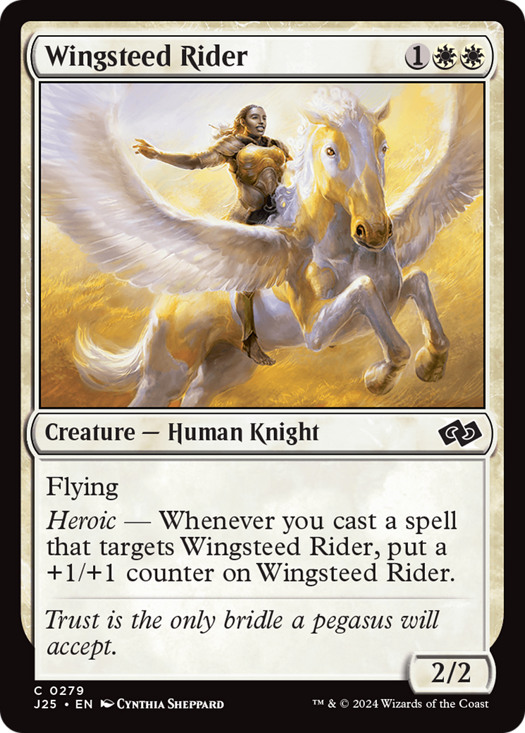 Wingsteed Rider [Foundations Jumpstart] | Mindsight Gaming