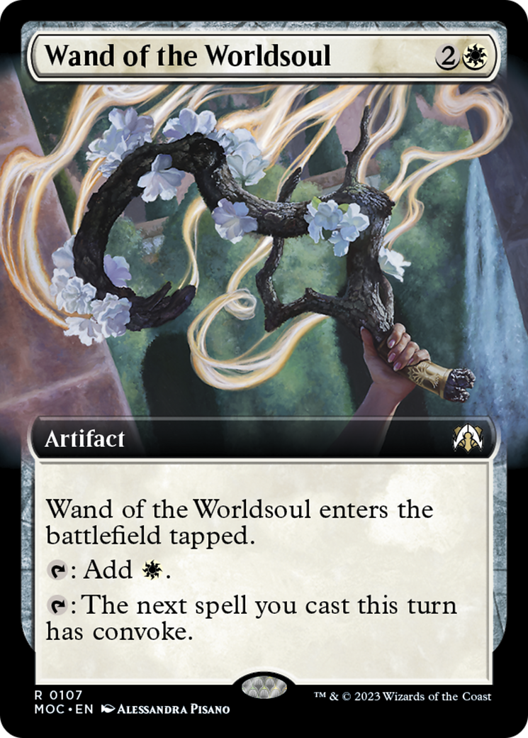 Wand of the Worldsoul (Extended Art) [March of the Machine Commander] | Mindsight Gaming