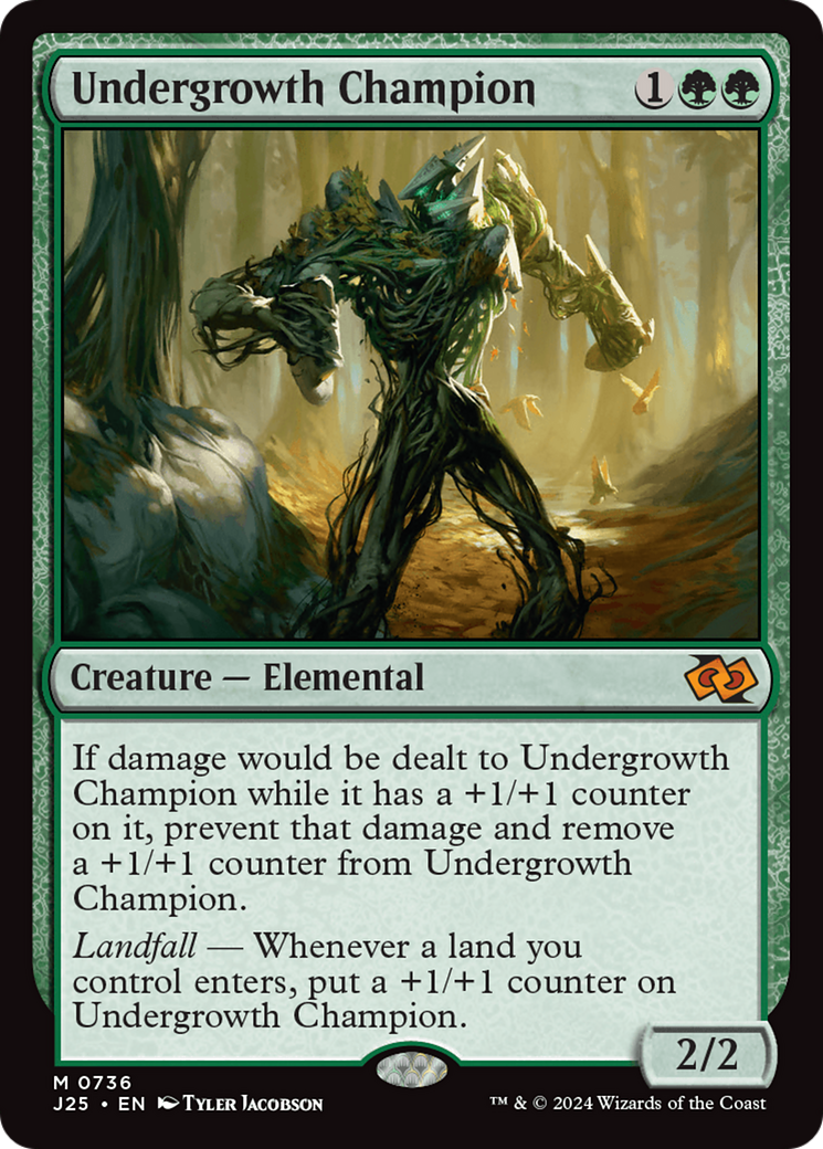 Undergrowth Champion [Foundations Jumpstart] | Mindsight Gaming