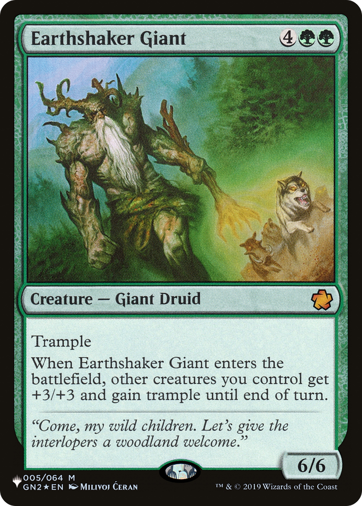 Earthshaker Giant [The List Reprints] | Mindsight Gaming