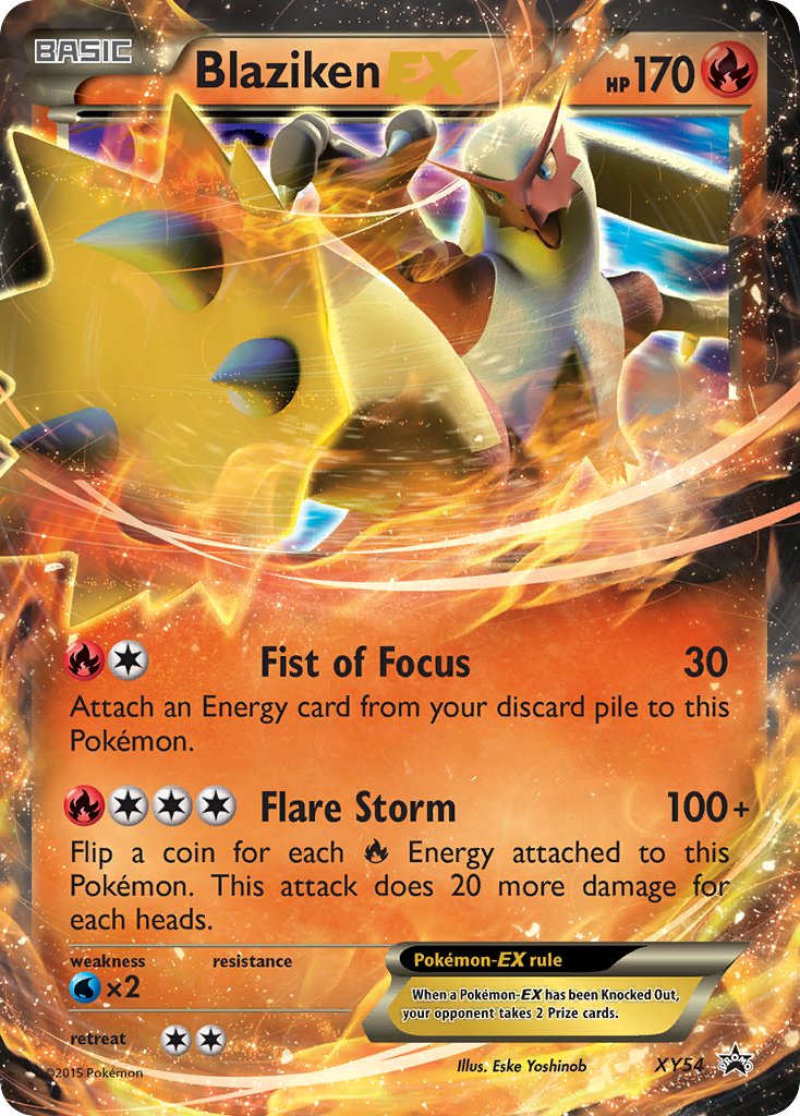 Blaziken EX (XY54) [XY: Black Star Promos] | Mindsight Gaming