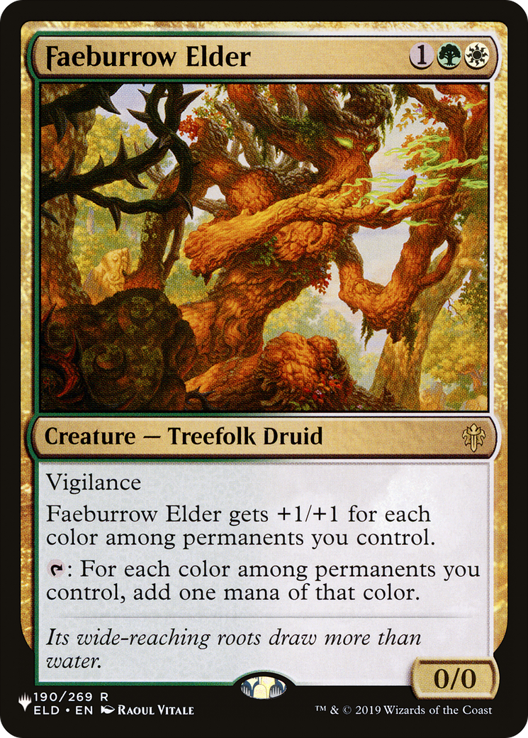 Faeburrow Elder [The List] | Mindsight Gaming