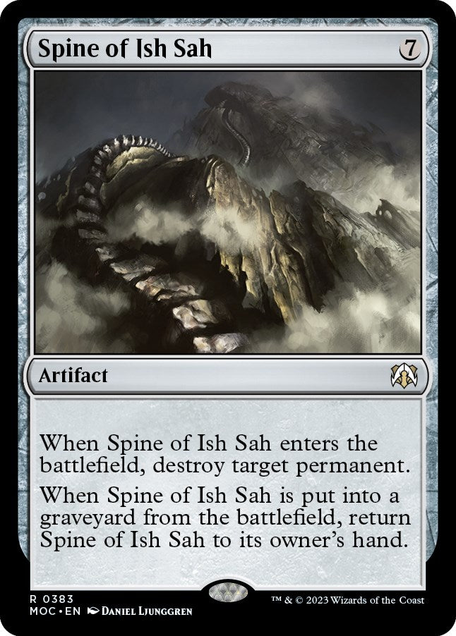 Spine of Ish Sah [March of the Machine Commander] | Mindsight Gaming