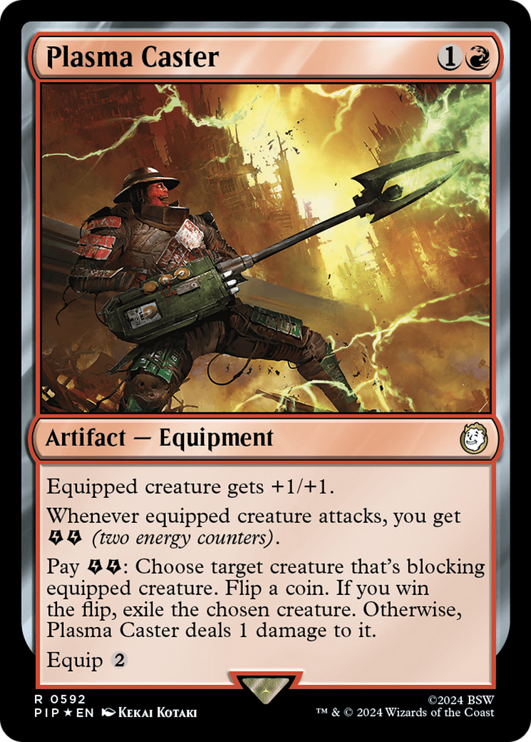 Plasma Caster (Surge Foil) [Fallout] | Mindsight Gaming